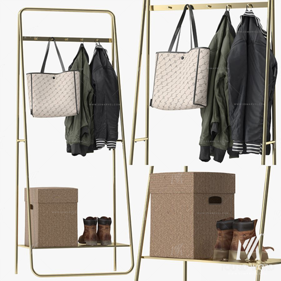 Nordal Coat rack LINE